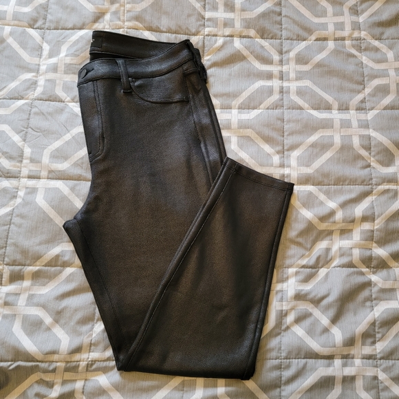 Liverpool Skinny Coated Pant Black 12P - Picture 4 of 4